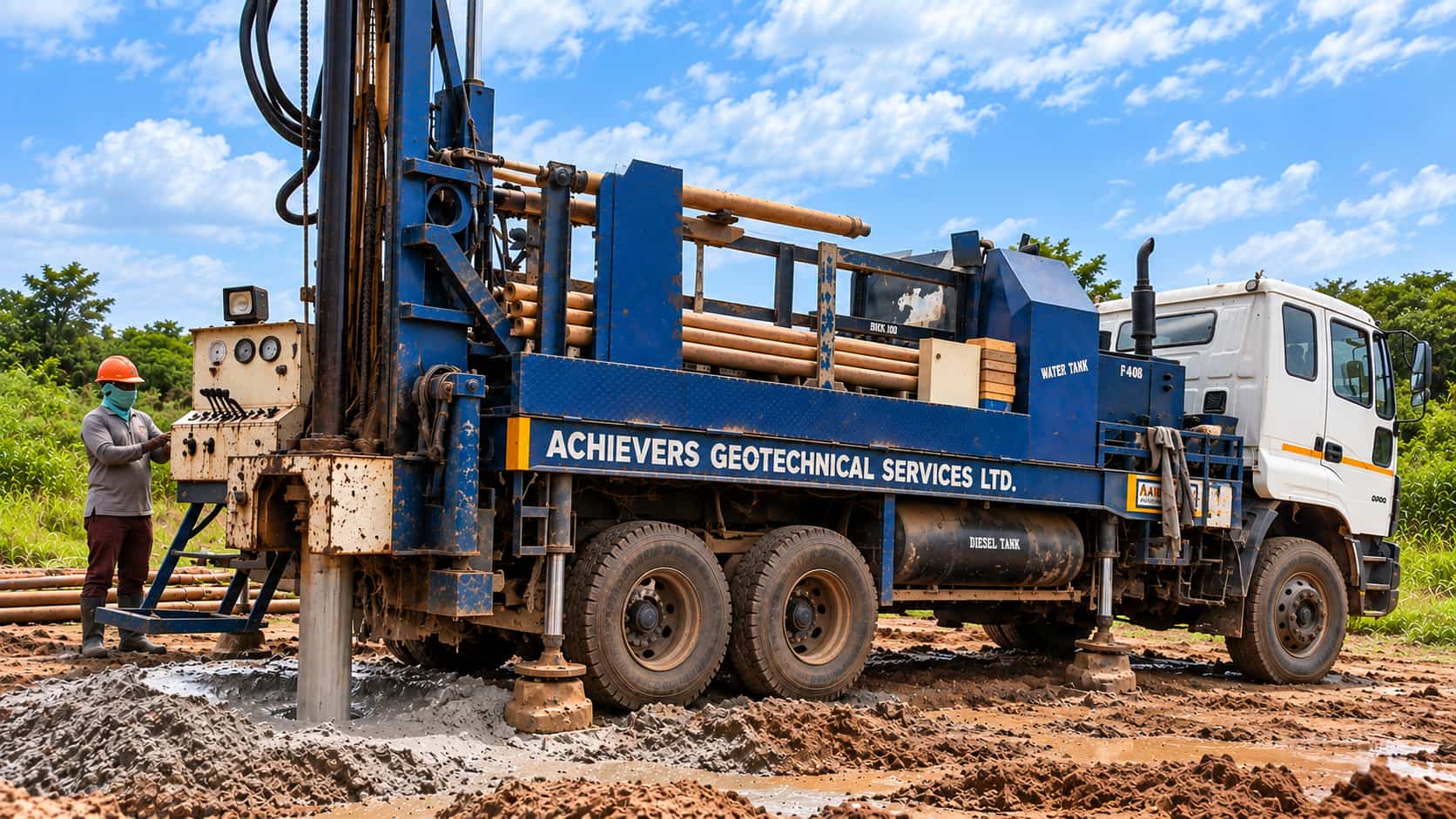 Borehole Drilling — Film Village, Alabata, Abeokuta