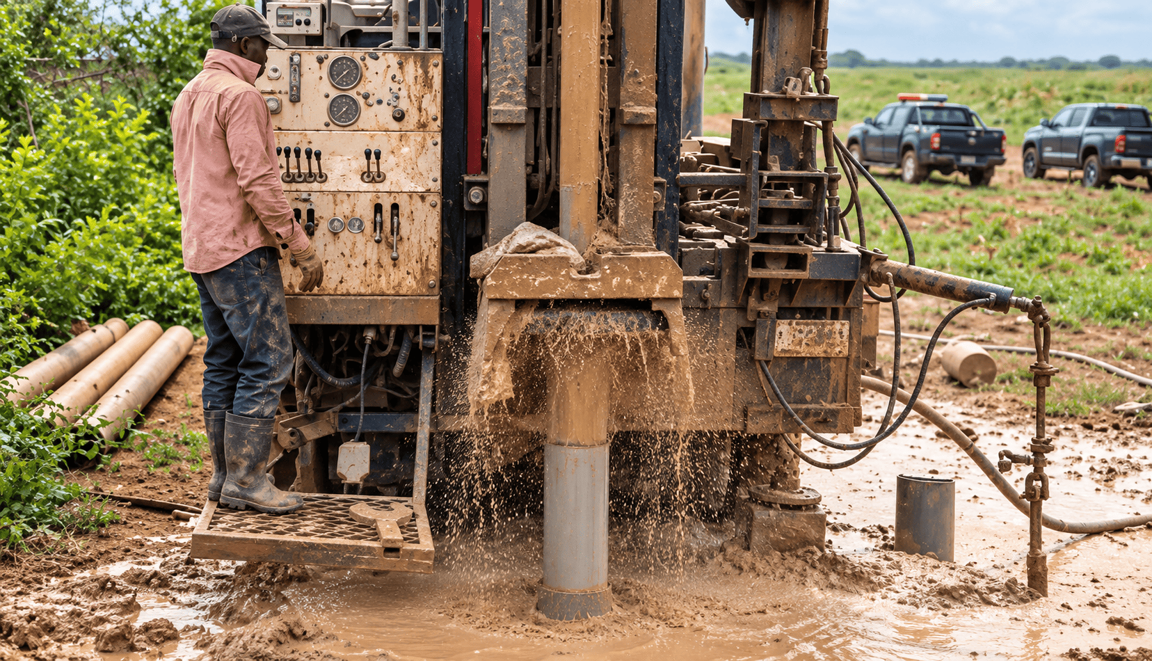 Borehole Drilling — Cway Dairy Farm, Ogere