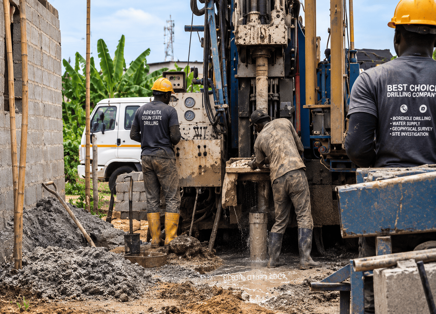 Borehole Drilling — Ibara Housing Estate, Abeokuta